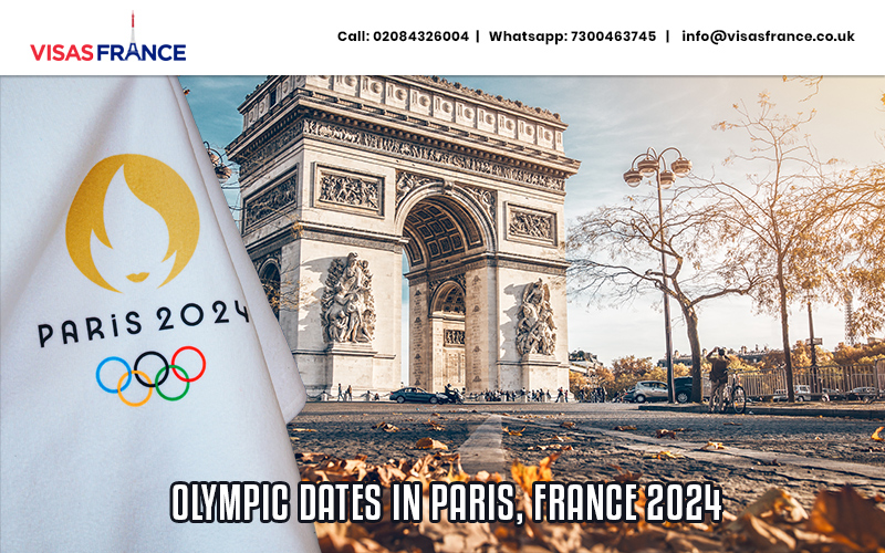 Olympic Dates in Paris, France 2024