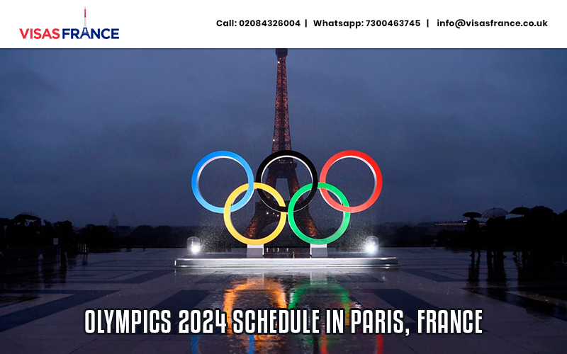 Olympics 2024 Schedule in Paris, France