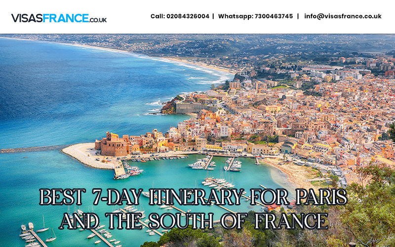 Best 7-day itinerary for Paris and the South of France