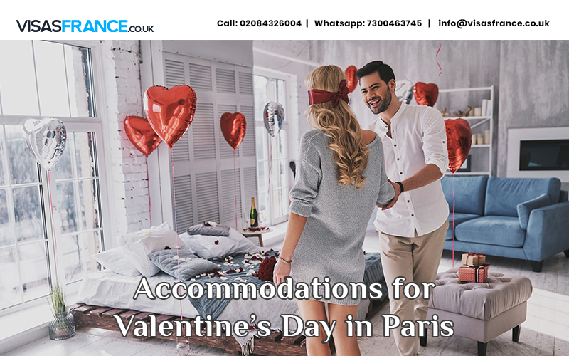 Accommodations for Valentine’s Day in Paris